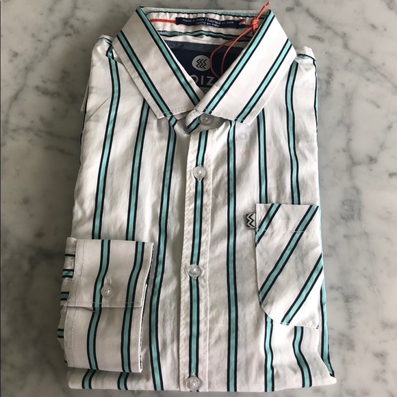 Noize AMSTRDM Long Sleeve Button-Up Shirt - Picture 1 of 5